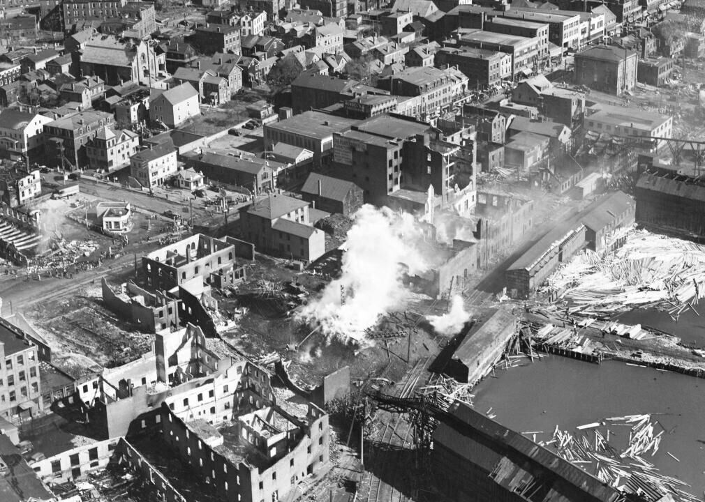 1938: Fastest hurricane eye movement